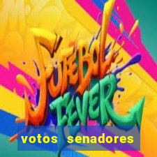 votos senadores impeachment moraes